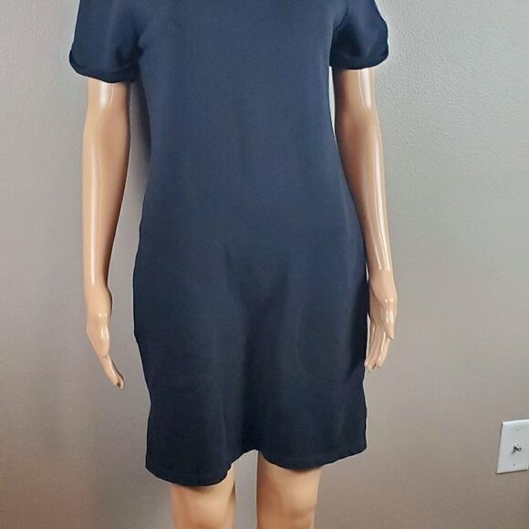 Athleta Black Sweatshirt Dress  - Picture 3 of 6